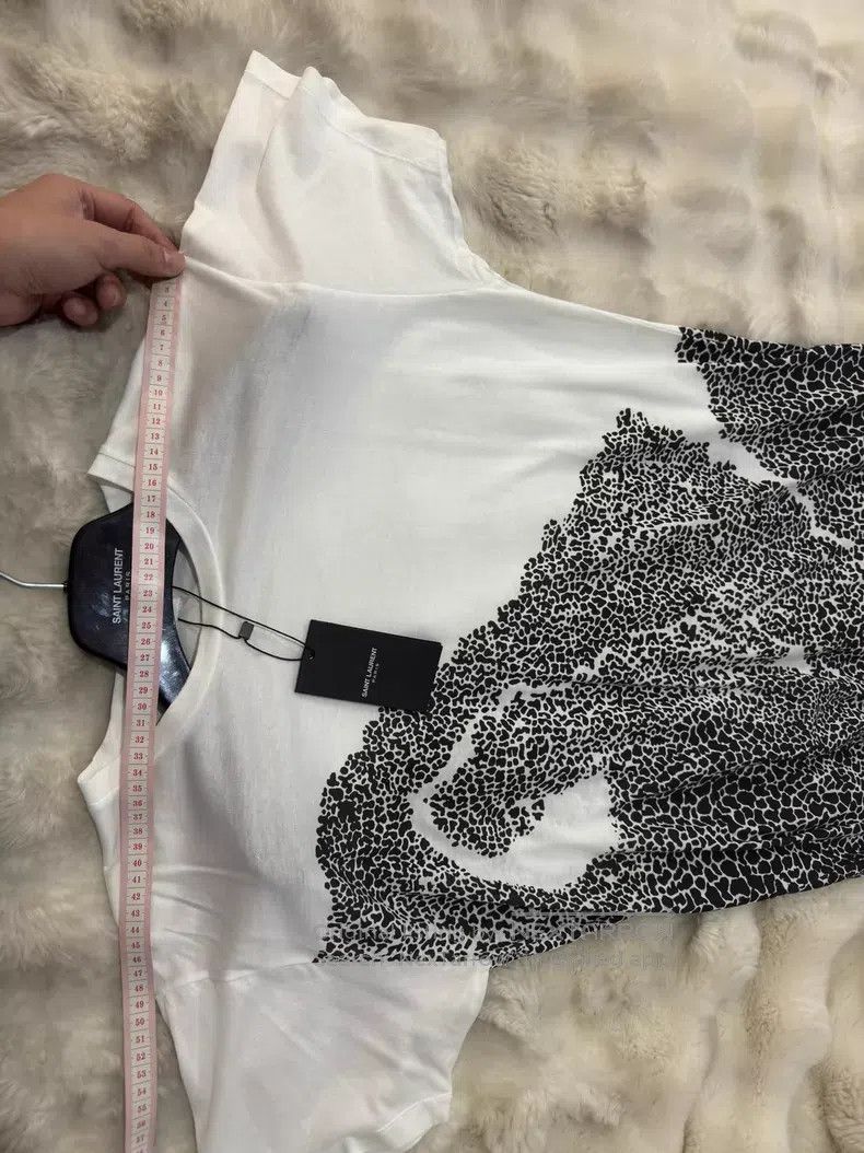 Saint Laurent Paris Saint Laurent Paris First Year White Leopard Print Short S Size US L / EU 52-54 / 3 - 7 Thumbnail