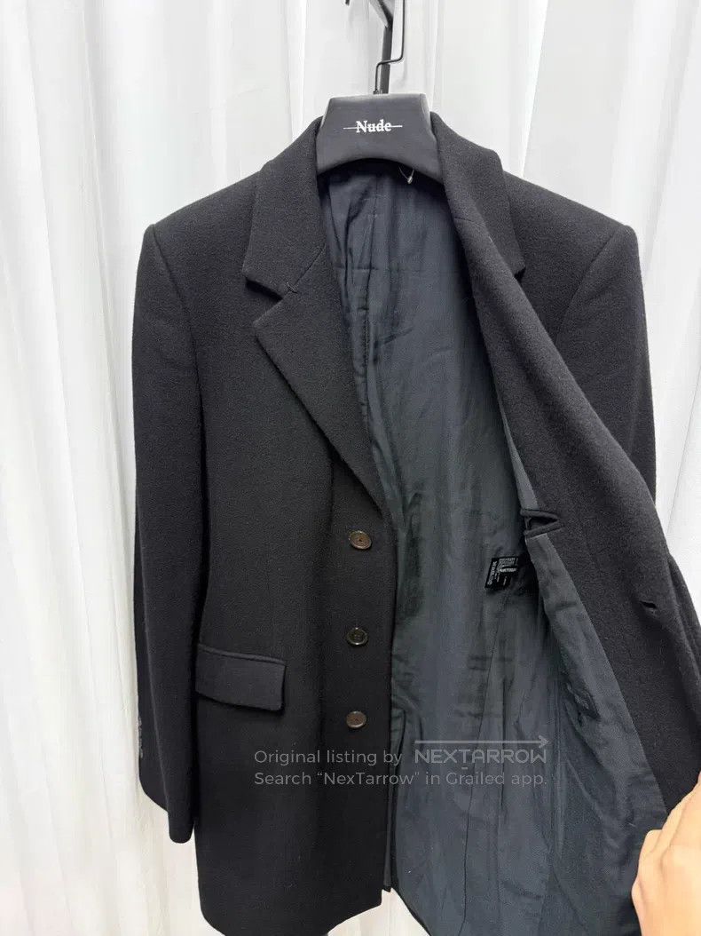Ann Demeulemeester Ann Demeulemeester Cashmere Coat Size US XS / EU 42 / 0 - 6 Thumbnail