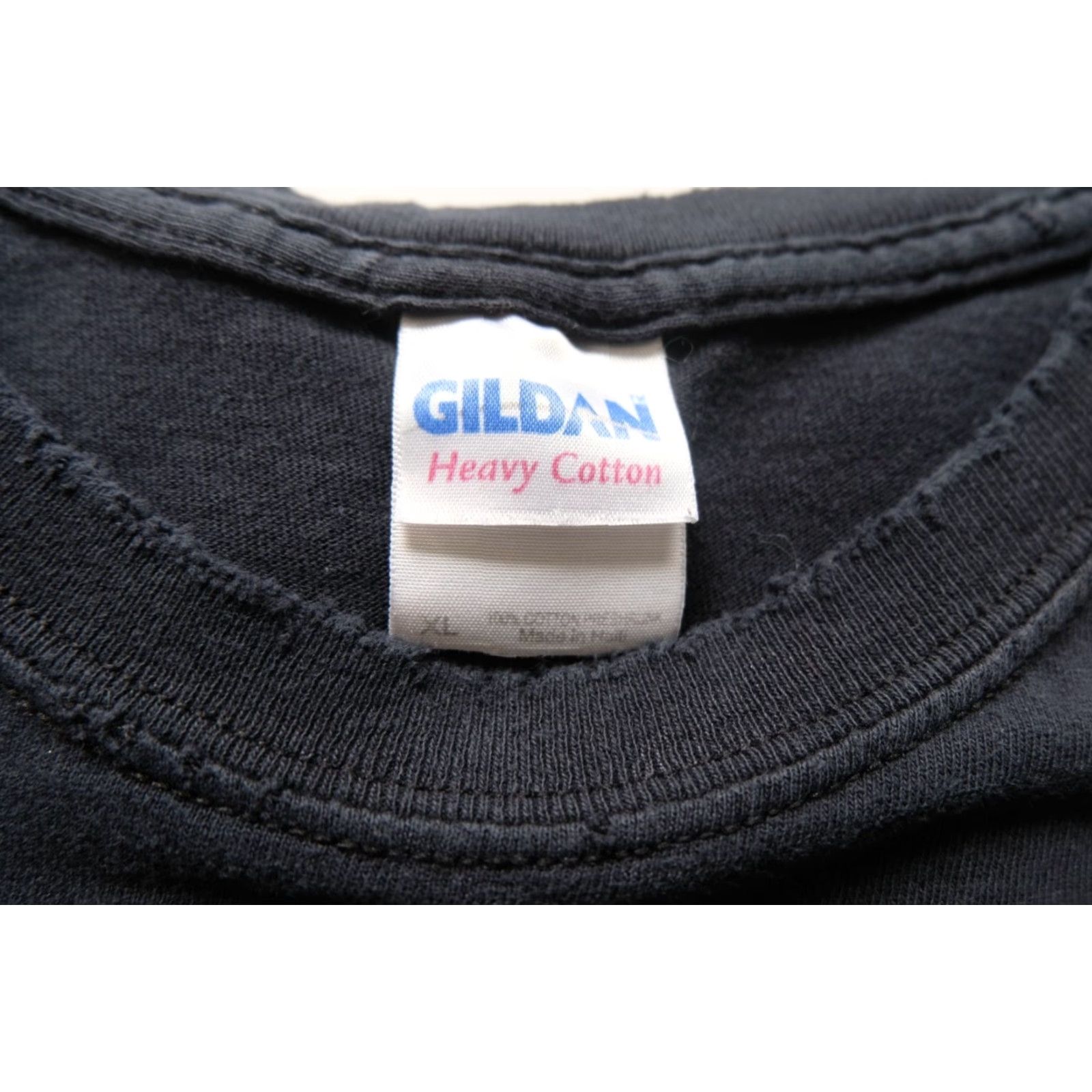 Gildan VINTAGE GILDAN T-SHIRT Skull Distressed Black 90s Y2K Born to Be Bold Men XL Size Size US XL / EU 56 / 4 - 5 Thumbnail