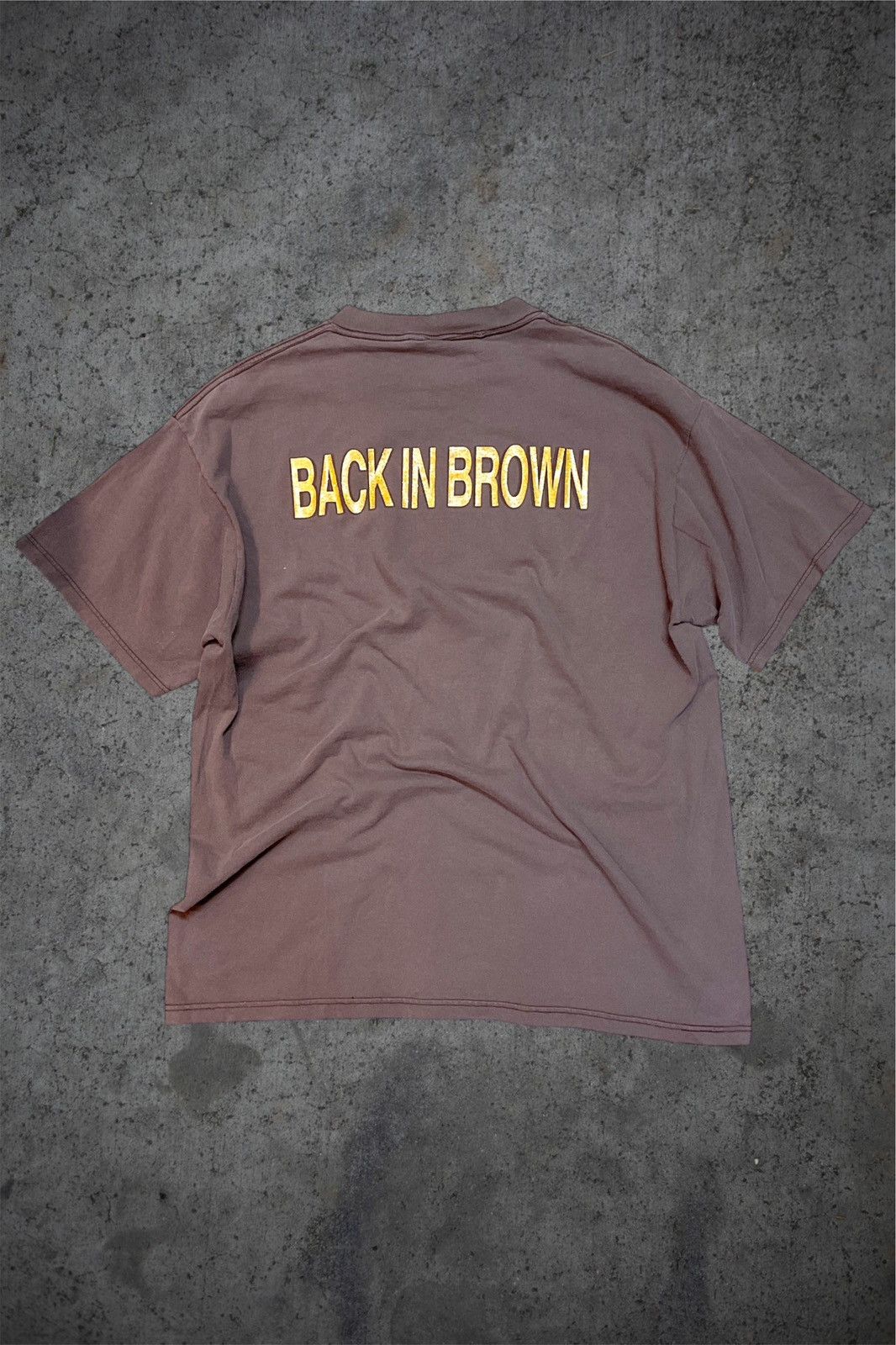 Band Tees × Vintage VINTAGE 90S PRIMUS BACK IN BROWN BAND TEE Size US XL / EU 56 / 4 - 2 Thumbnail