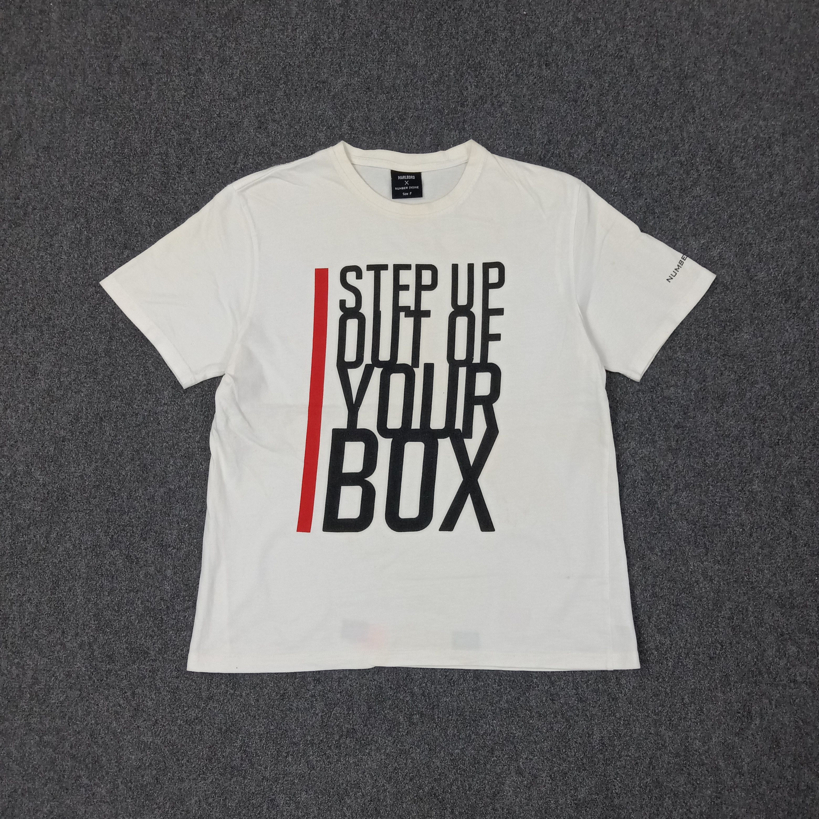 Number (N)ine Number Nine X Marlboro Japanese Brand Tshirt C239N40 Size US M / EU 48-50 / 2 - 1 Thumbnail