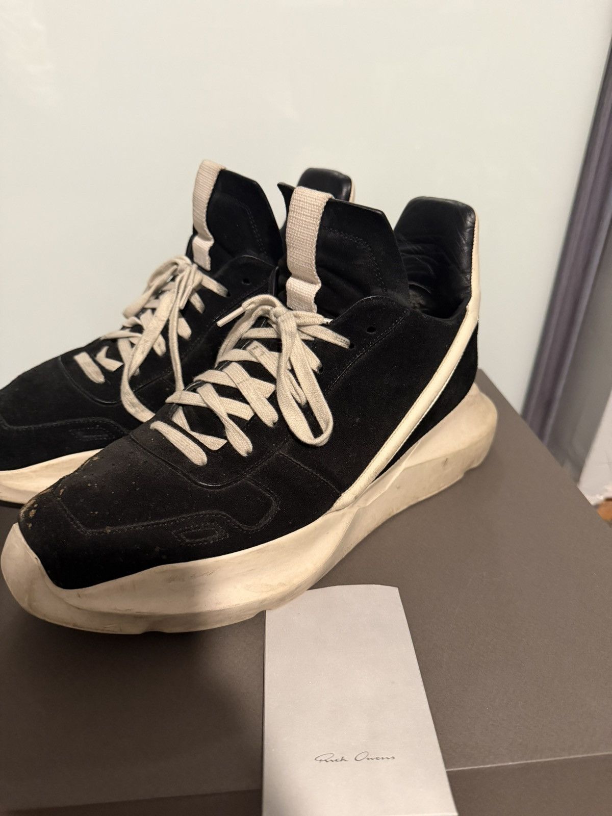 Rick Owens Rick Owens Geth Runners Size US 10 / EU 43 - 3 Thumbnail