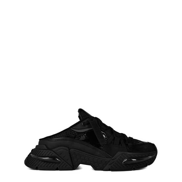 image of Dolce Gabbana O1G2R1Mq0324 Airmaster Mule Shoes In Black, Men's (Size 9)