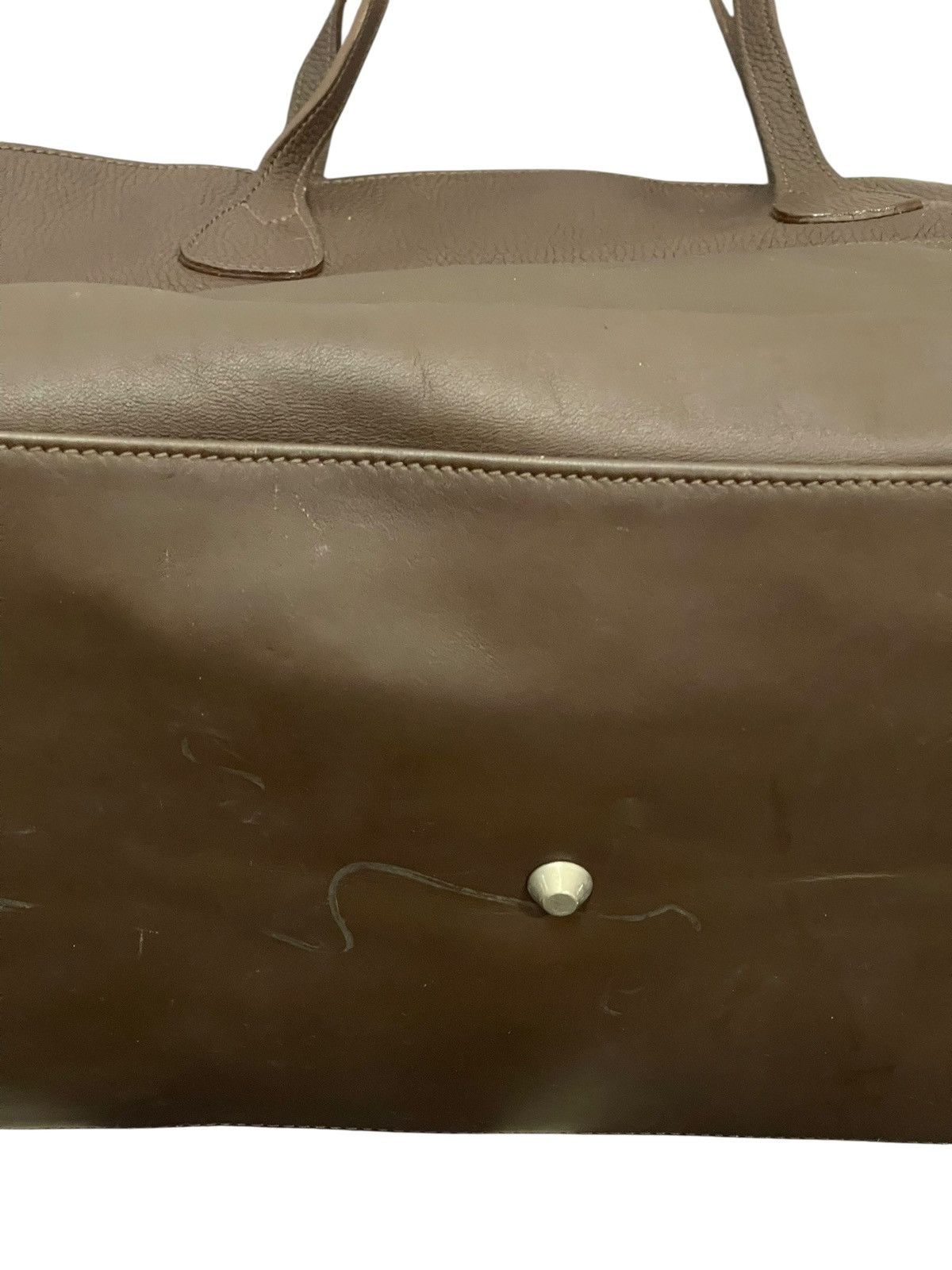 Genuine Leather Full Leather Tusting Handmade in England Tote Bag 6🟩 Size ONE SIZE - 7 Thumbnail