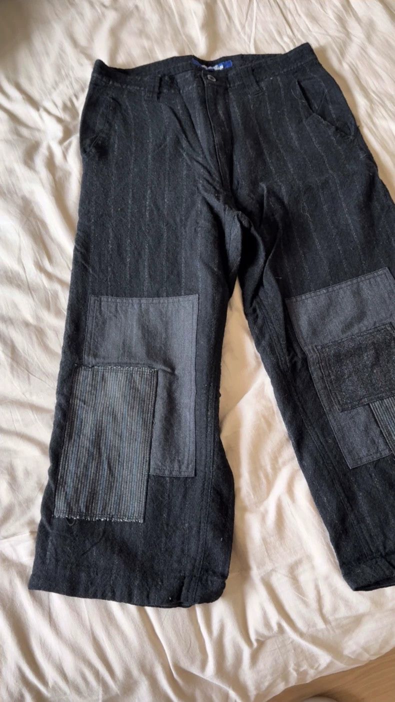 Comme des Garcons Comme Des Garcons Make old patch wool pants 2505-Nextarrow Size US 28 / EU 44 - 1 Thumbnail