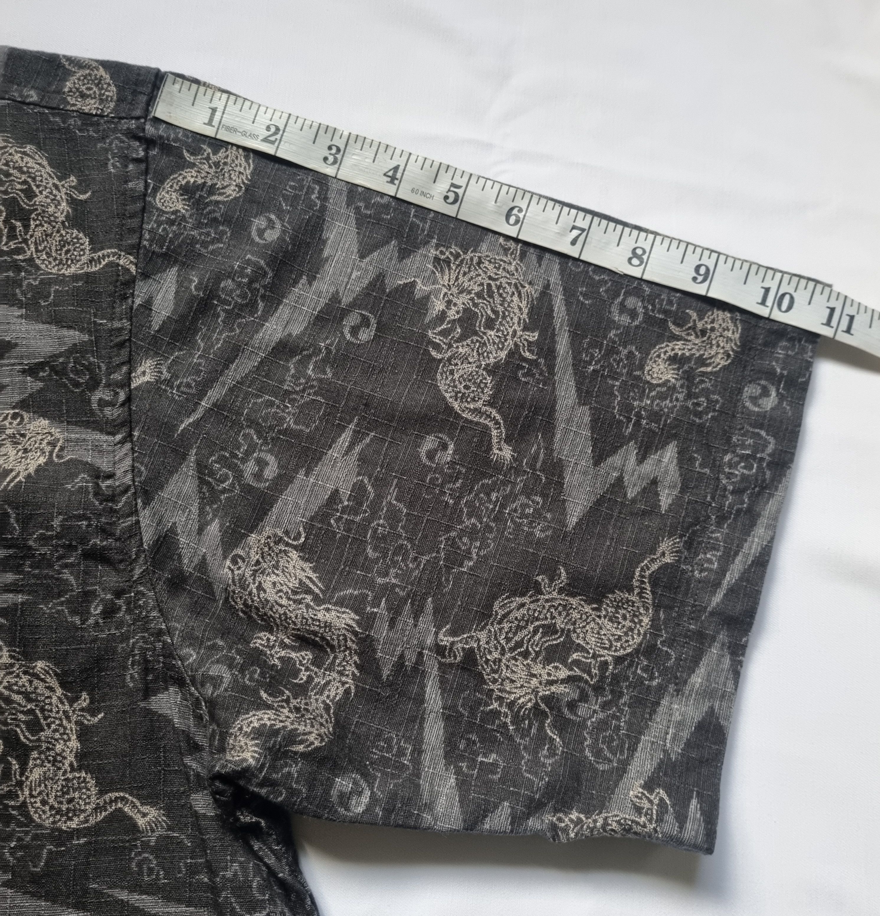 Vintage Vintage Dragon Hawaiian Shirt Size US XXL / EU 58 / 5 - 6 Thumbnail