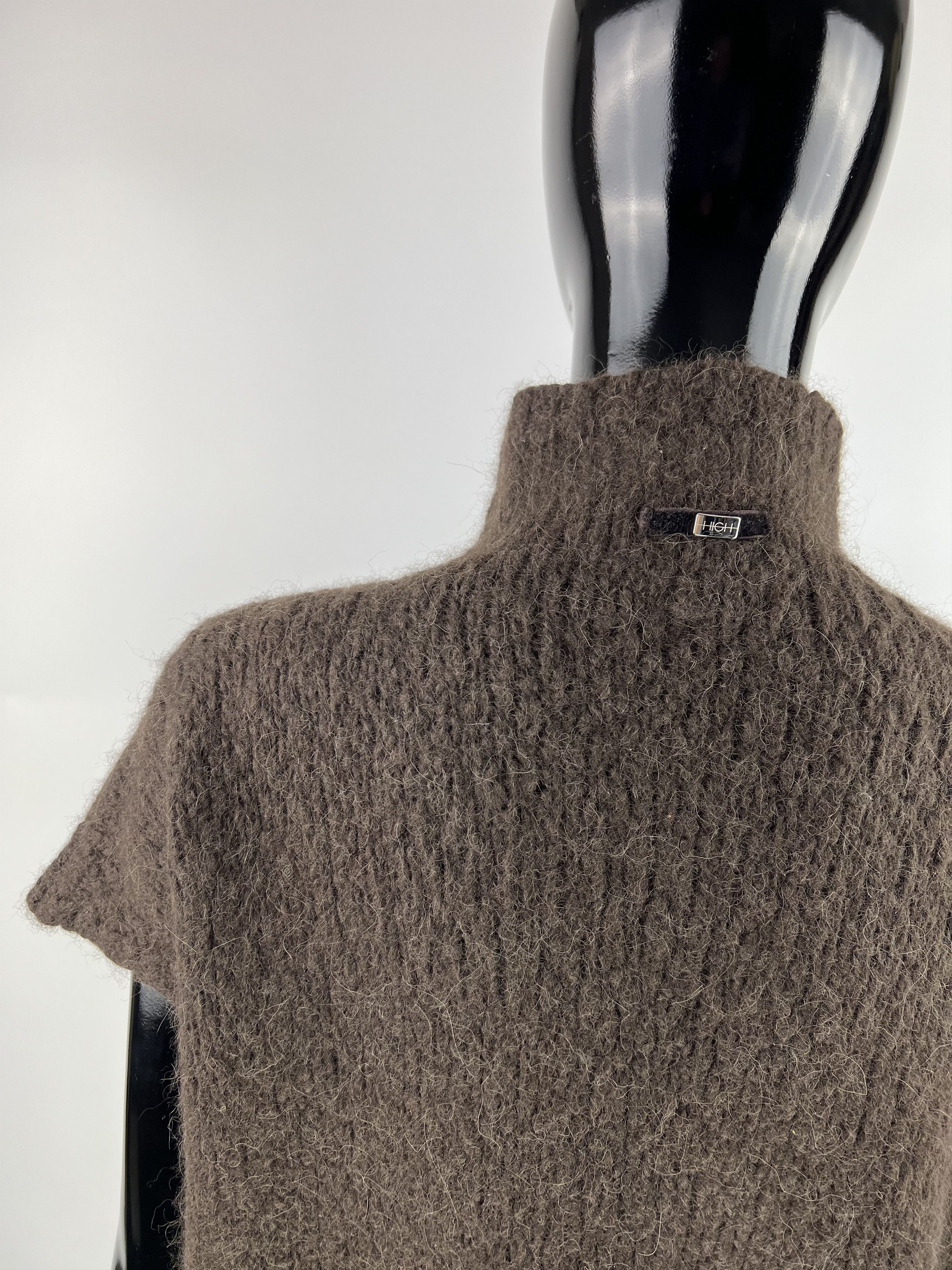 Other High Use Brown Alpaca Wool Turtleneck Top Size L Size L / US 10 / IT 46 - 4 Thumbnail