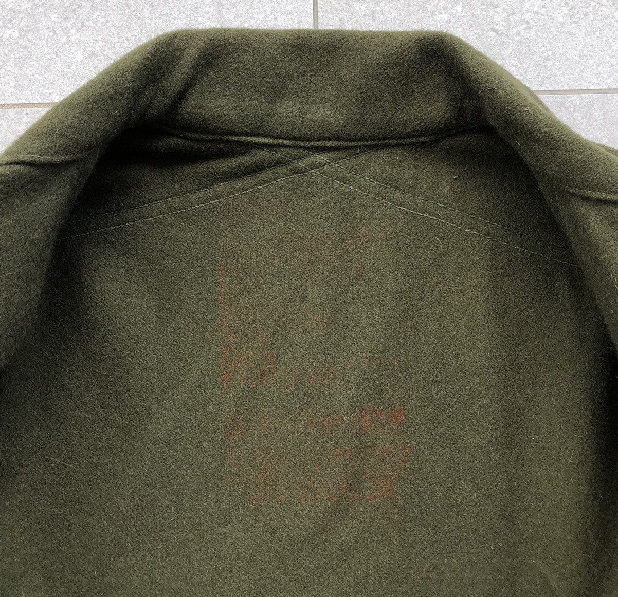 Vintage Vintage Authentic Us Military OG-108 Olive Wool Jacket Size US M / EU 48-50 / 2 - 18 Thumbnail