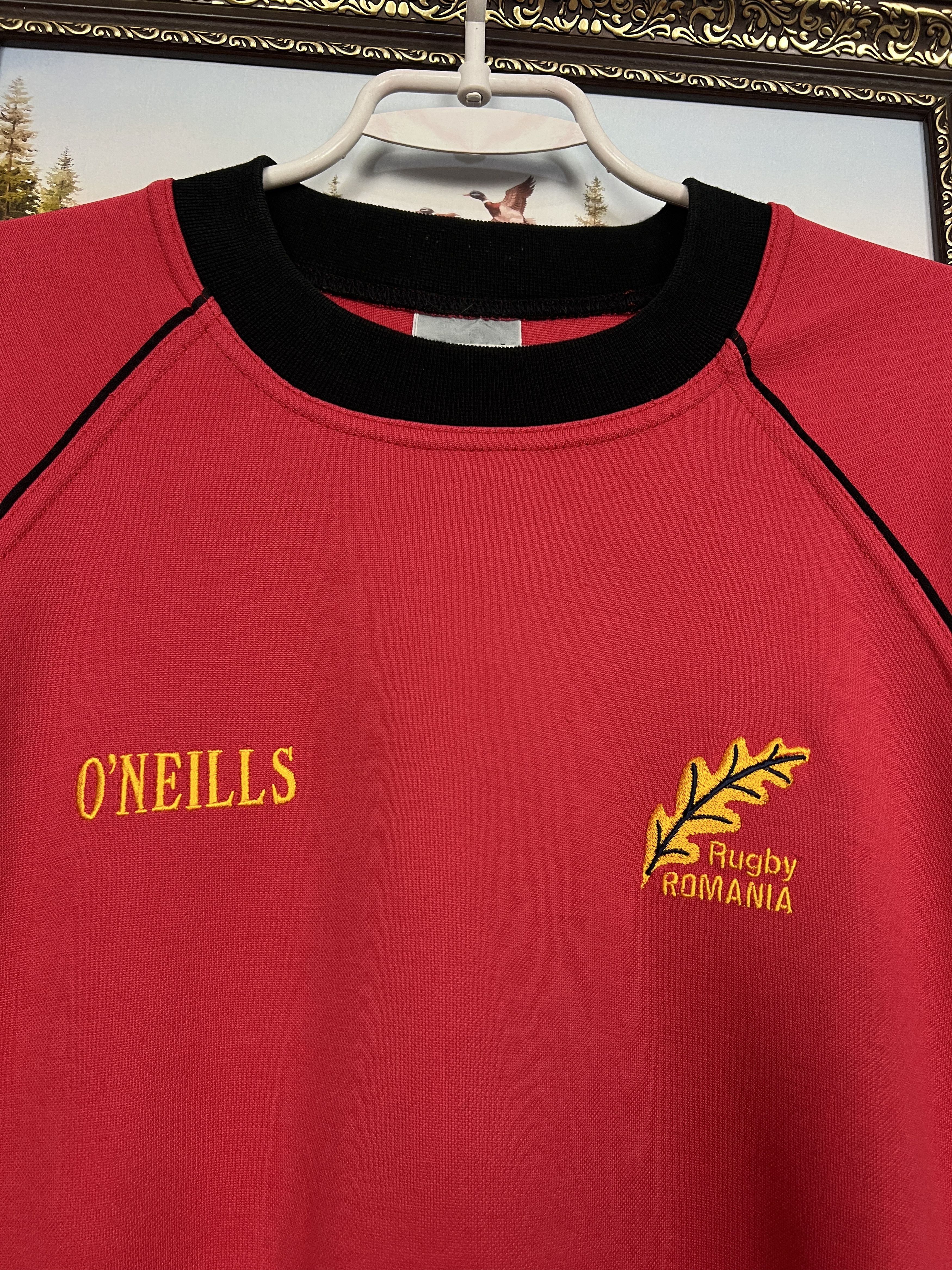 O'Neill Vintage Romania Rugby Union Sweatshirt Jacket Crewneck Size US XL / EU 56 / 4 - 3 Thumbnail