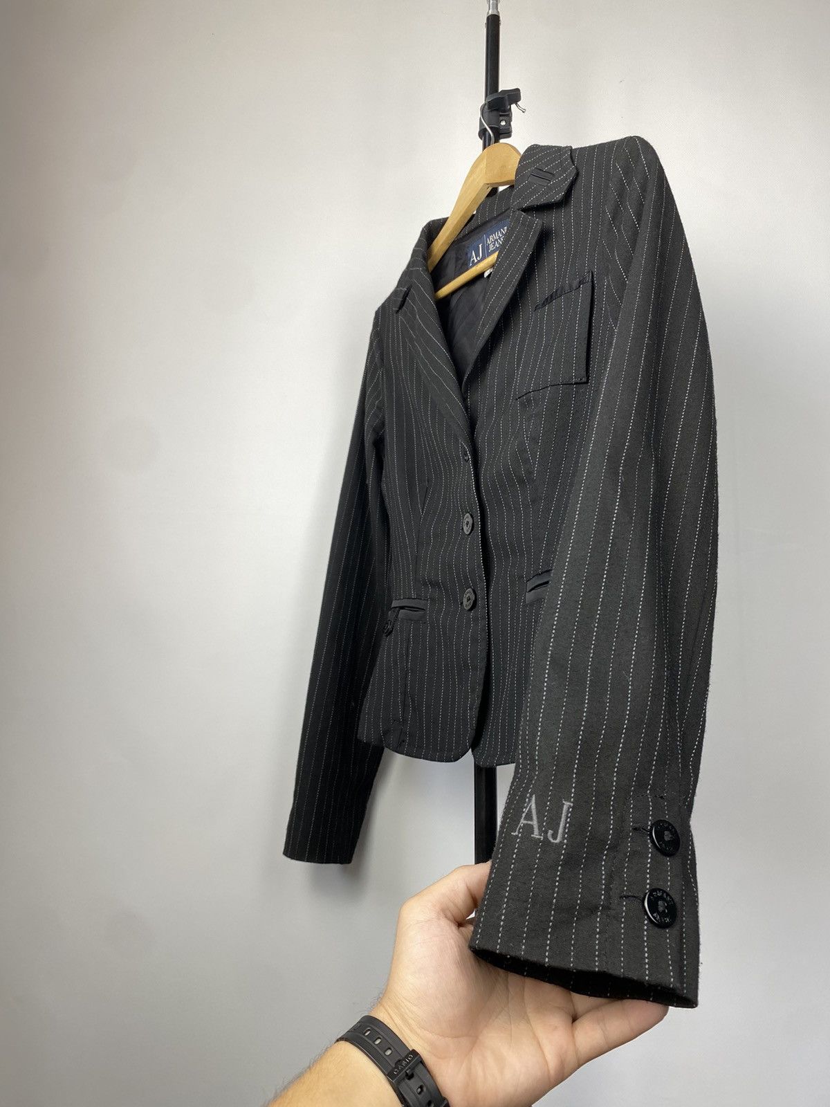 Armani 1990s ARCHIVE ARMANI BLAZER JACKET Size M / US 6-8 / IT 42-44 - 8 Thumbnail