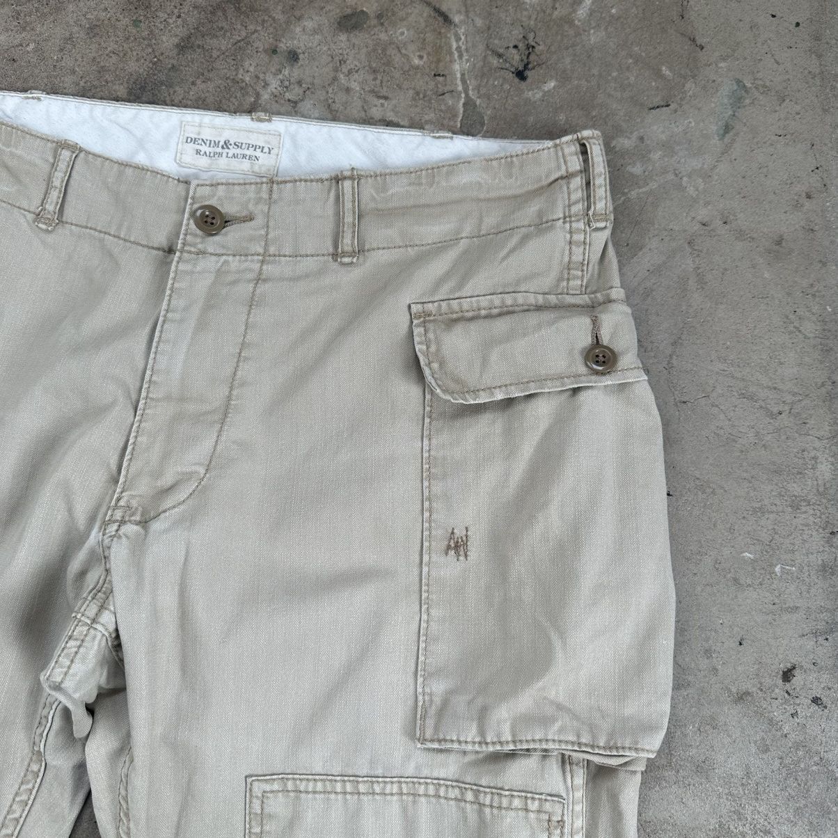 Denim & Supply Ralph Lauren Denim & Supply Ralph Lauren Cargo Utility Military Pants Size US 34 / EU 50 - 5 Thumbnail