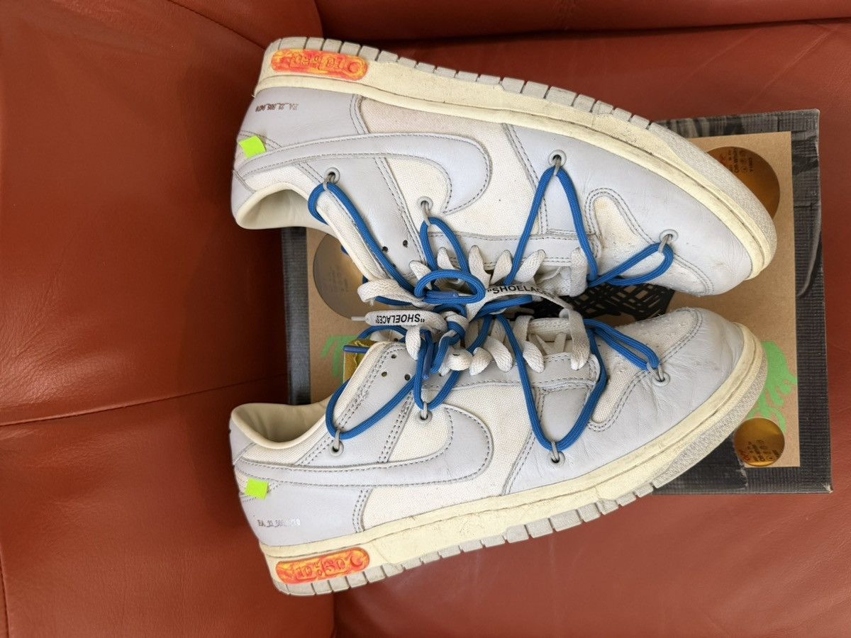 Nike × Off-White Off white Nike Dunk Low Lot 10 Size US 11 / EU 44 - 3 Thumbnail
