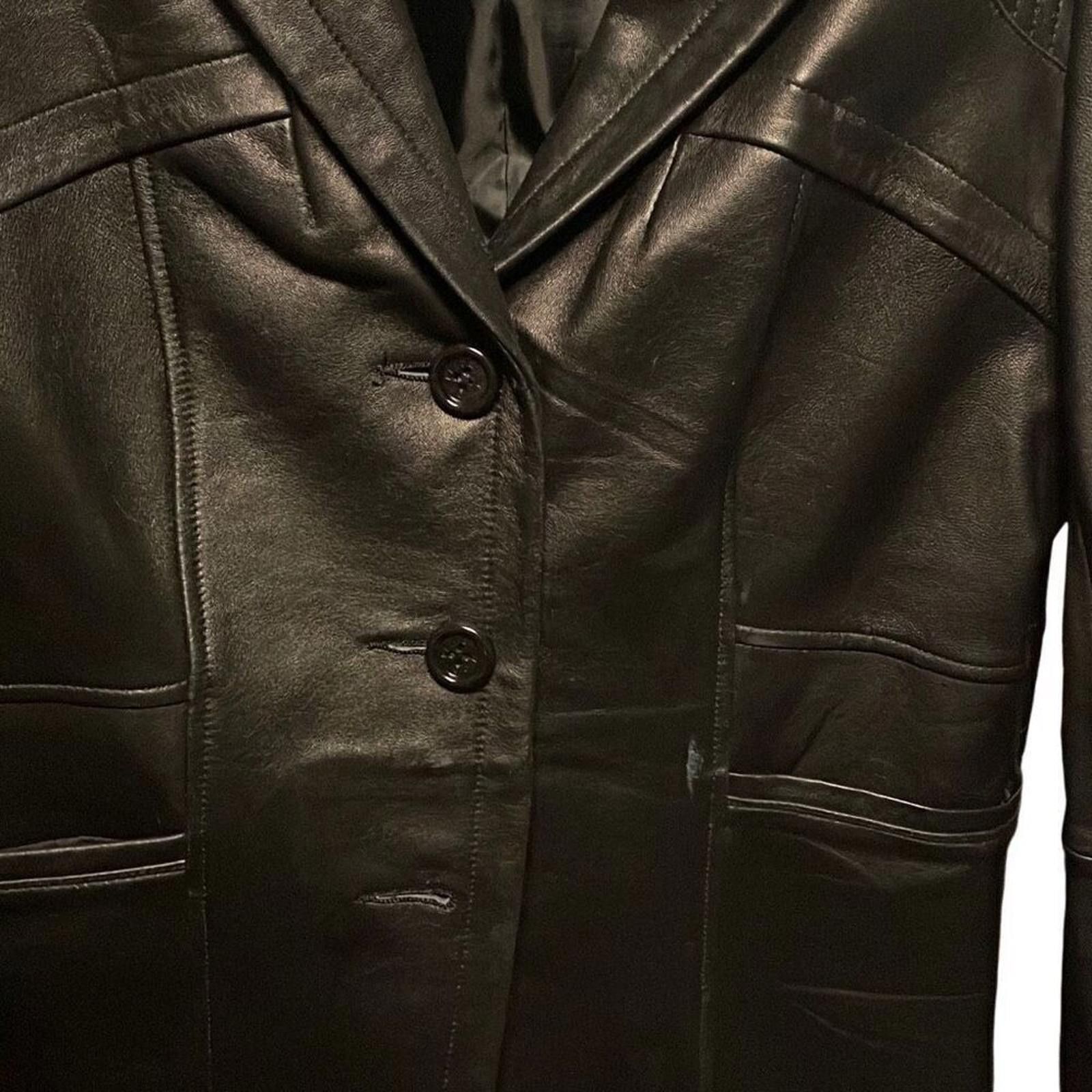 Pelle Pelle Vintage Pelle studio, leather jacket, size large Size L / US 10 / IT 46 - 4 Thumbnail