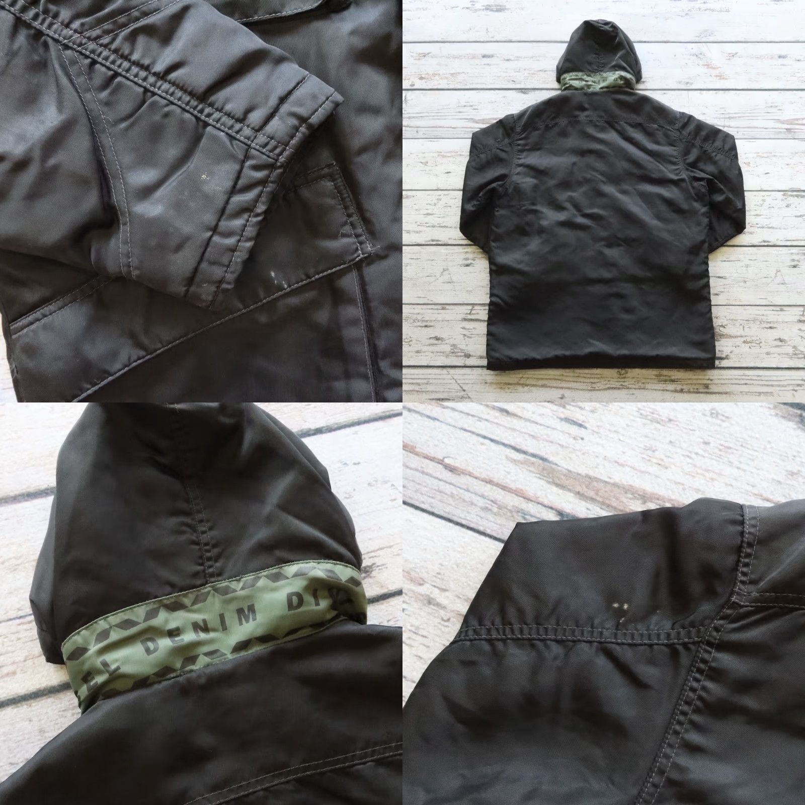 Diesel VINTAGE Diesel Parka Jacket Mens XL Black Jacket - Parka, Diesel, XL, Black, Vintage, Men, Jacket, Parka, XL Size US XL / EU 56 / 4 - 10 Thumbnail