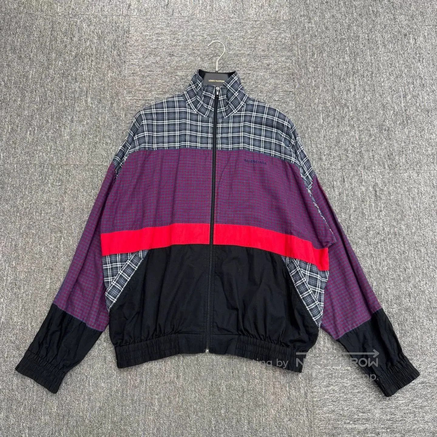 Balenciaga Balenciaga Plaid Paneled Jacket. Size US L / EU 52-54 / 3 - 1 Thumbnail