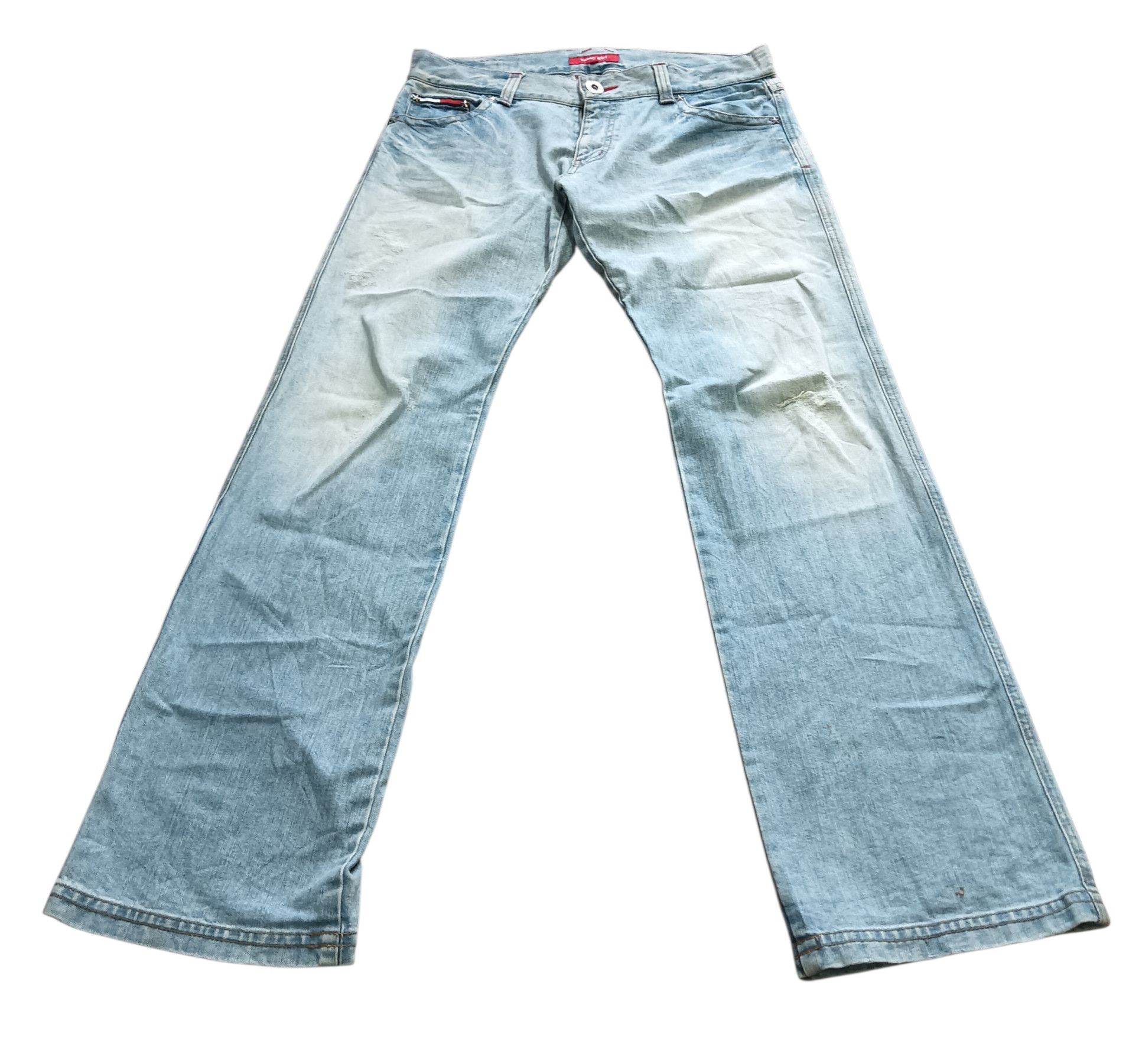 Other TOMMY GIRL DISTRESSED JEANS Size 35" - 4 Thumbnail