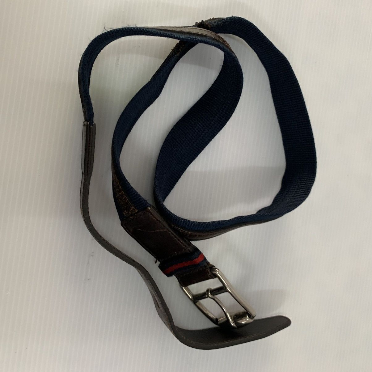 Gucci Gucci Canvas Leather Belts Size 40 - 6 Thumbnail