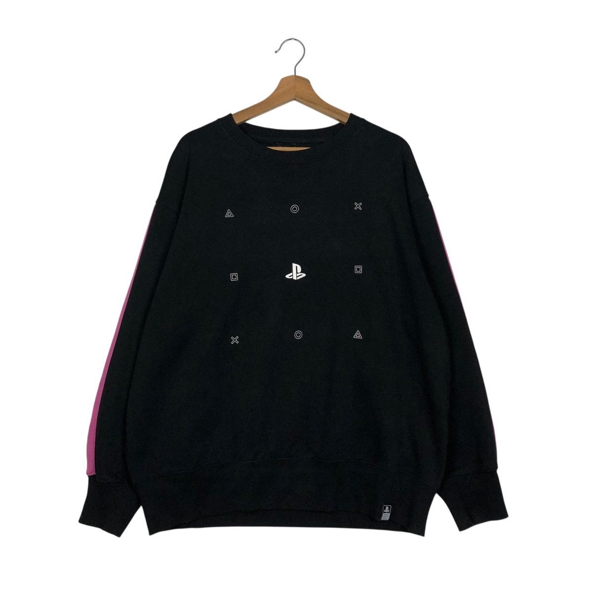 Japanese Brand 🔥VINTAGE SWEATSHIRT PLAYSTATION BIG LOGO DESIGN Size US XL / EU 56 / 4 - 3 Thumbnail