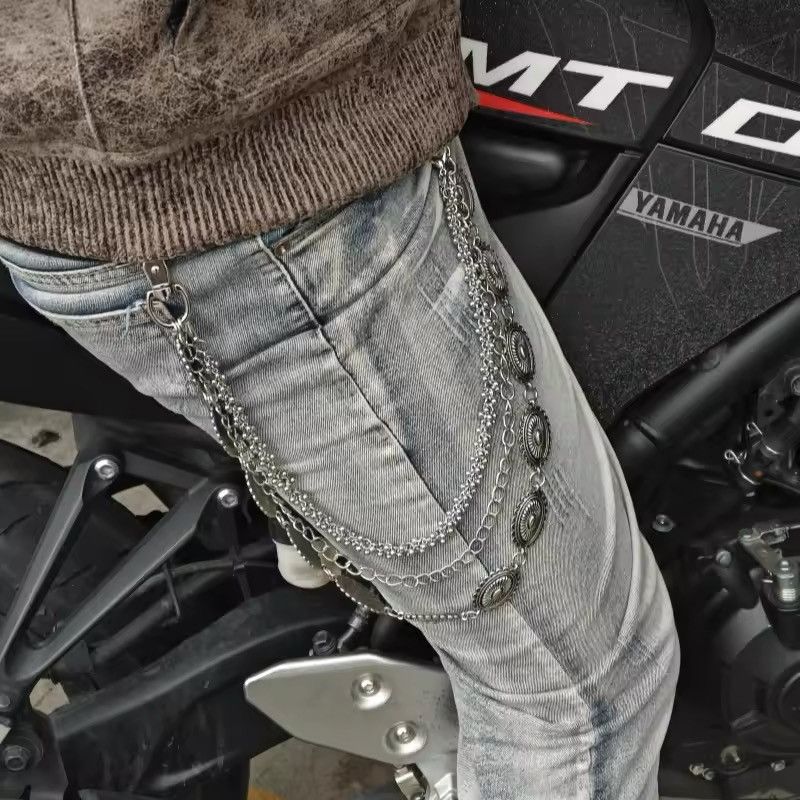 Other Retro Pants Chain Trendy Waist Pants Chain Size ONE SIZE - 1 Thumbnail