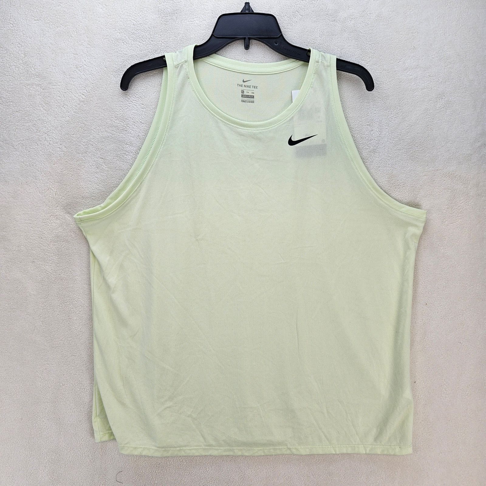 Nike NIKE WOMEN'S XXL LIGHT GREEN DRI-FIT TRANING TANK NWT Size XXL / US 16-18 / IT 52-54 - 1 Thumbnail