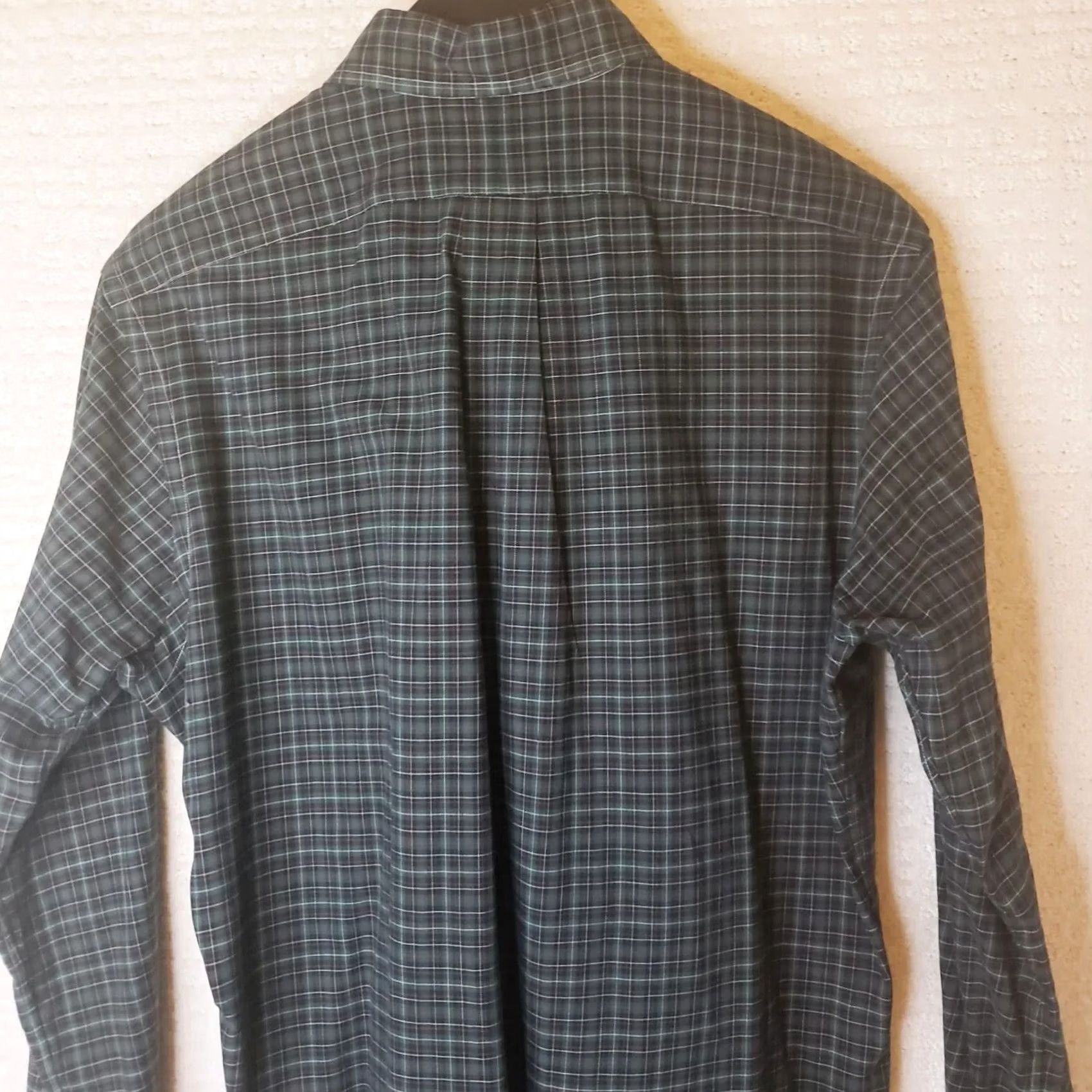 Ralph Lauren Ralph Lauren Mens M Green Plaid Button-Down Cotton Long Sleeve Shirt Classic Fit Size US M / EU 48-50 / 2 - 6 Thumbnail