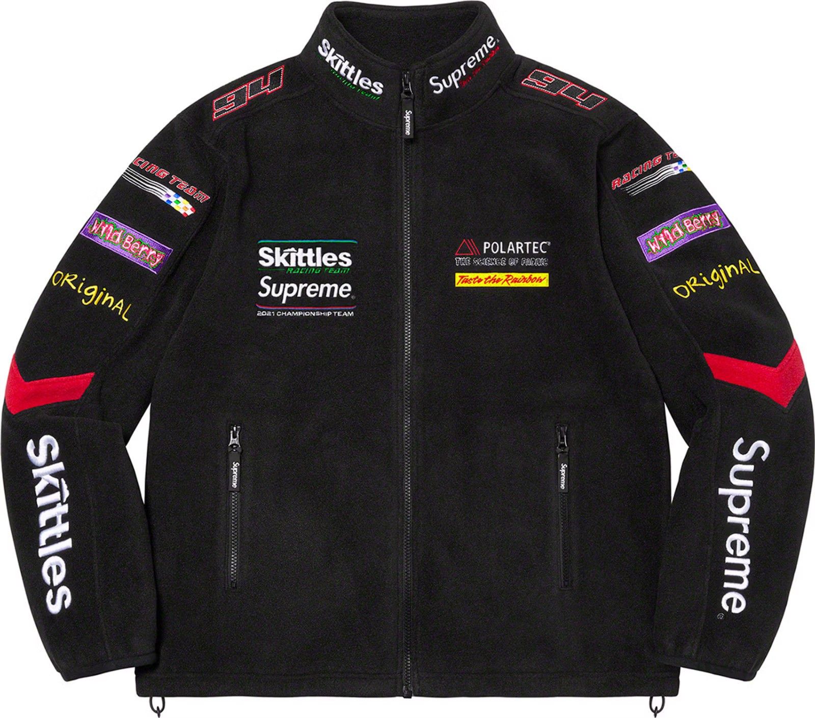 Supreme Skittles Jacket | Grailed