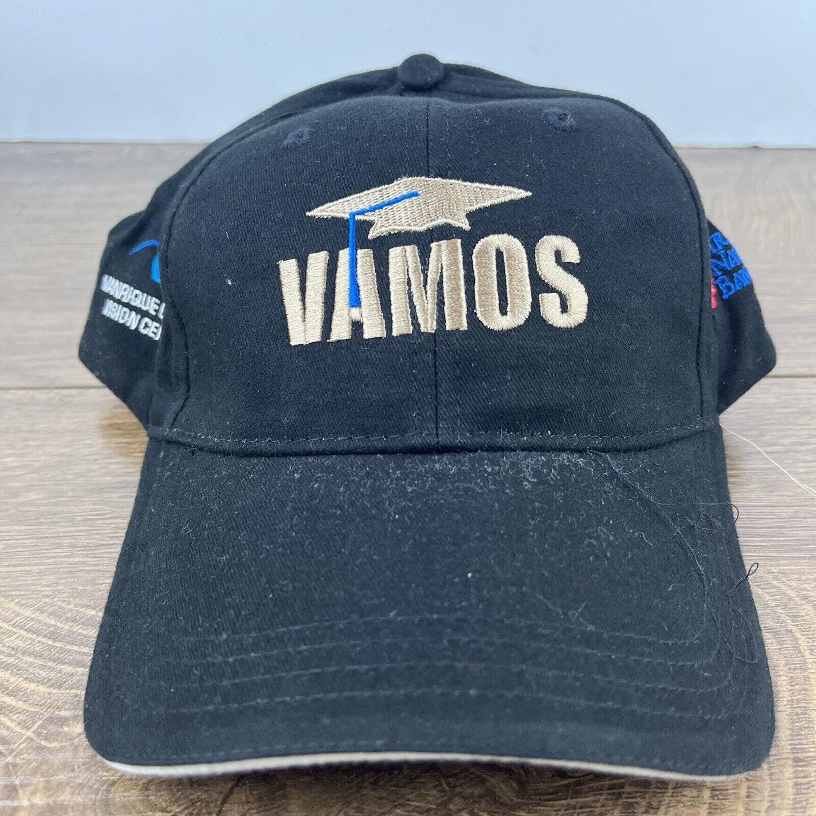 Other Vamos Graduation Hat Black Cap Hat Adjustable Hat Black Adul Size ONE SIZE - 3 Thumbnail