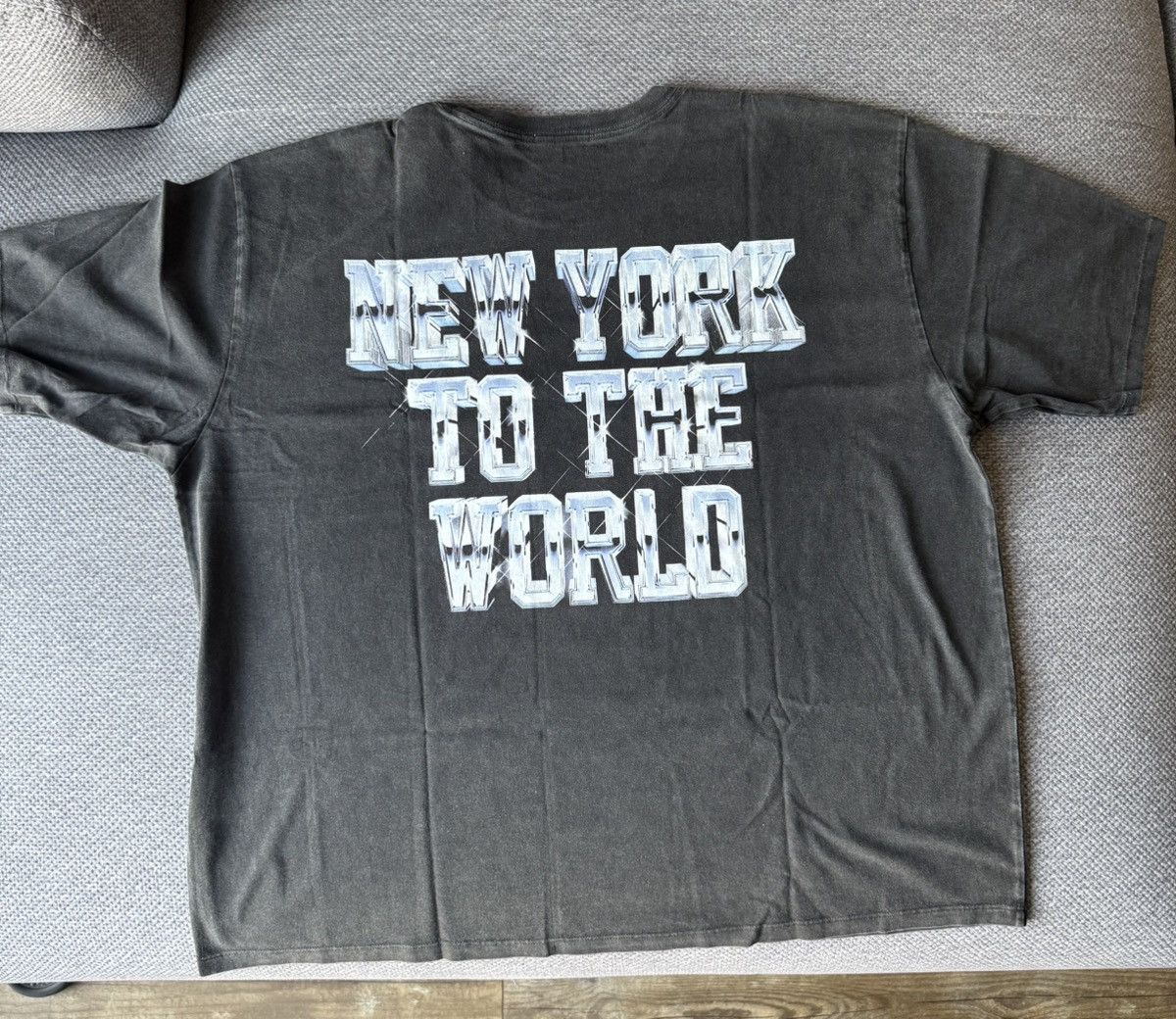 Kith × NBA Kith for the New York Knicks Chrome Vintage Jones Tee Size US XL / EU 56 / 4 - 5 Thumbnail