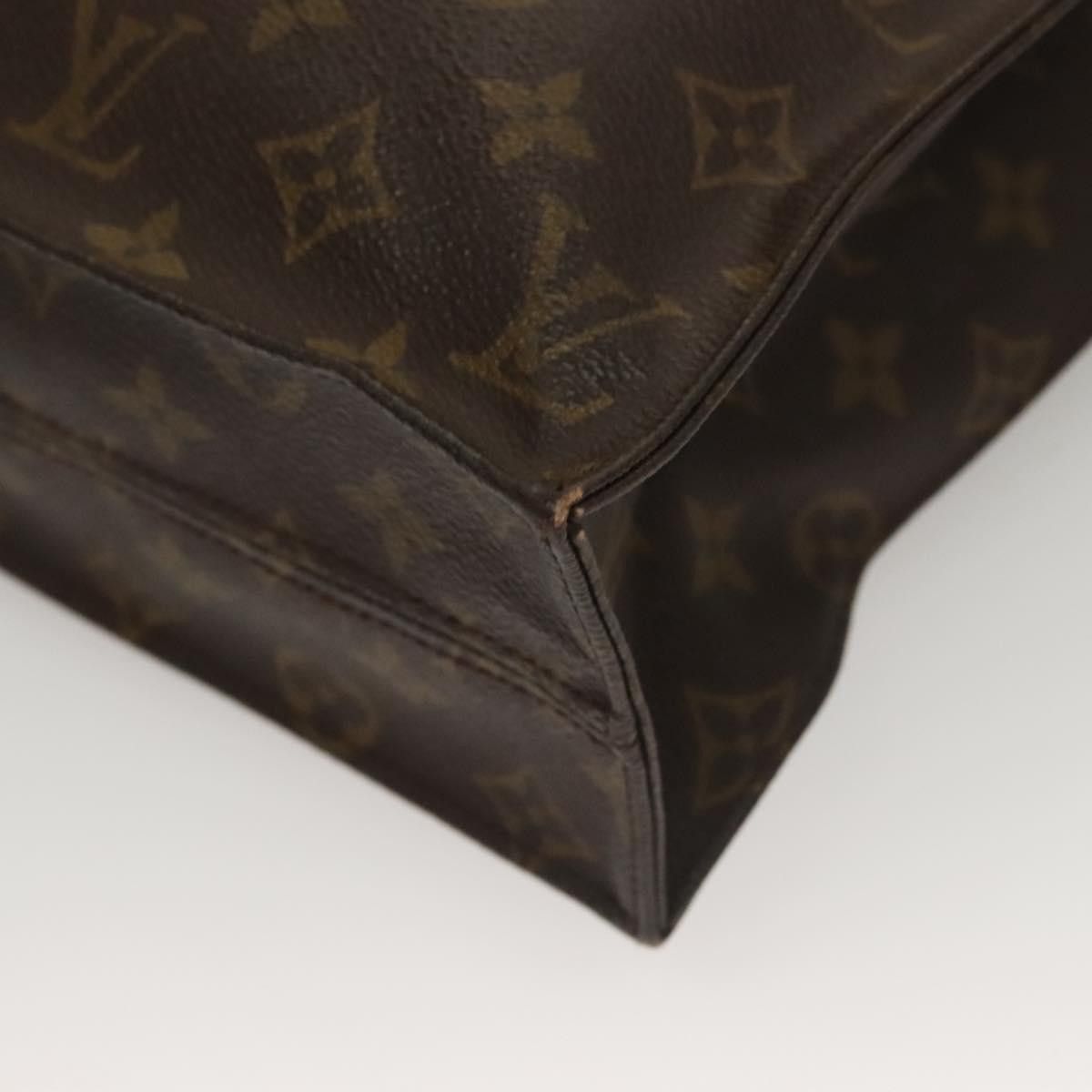 Louis Vuitton LOUIS VUITTON Monogram Sac Plat Hand Bag M51140 Size ONE SIZE - 9 Thumbnail
