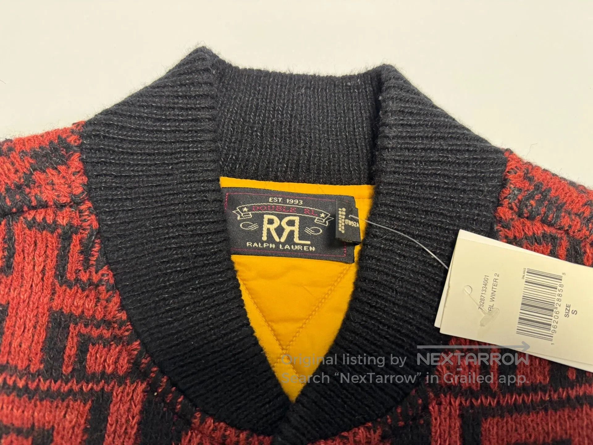 RRL Ralph Lauren rrl southwestern jacquard knit vest size s. Size US S / EU 44-46 / 1 - 3 Thumbnail