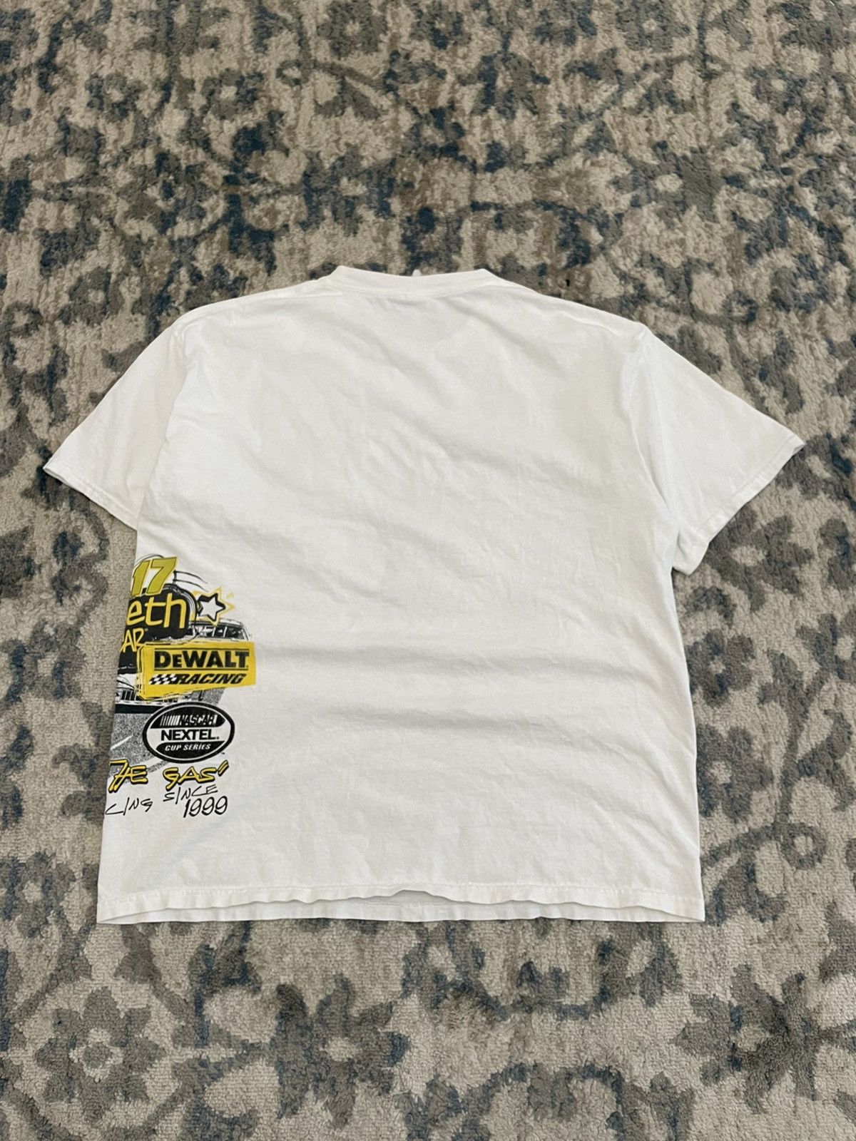 Vintage Vintage Y2K NASCAR Graphic Tee Racing Unsoundrags Hanes Moto Size US L / EU 52-54 / 3 - 8 Thumbnail