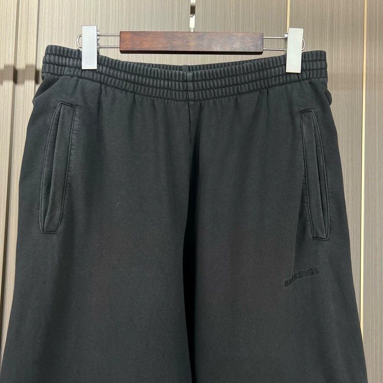 Balenciaga Balenciaga size M Embroidered Letter Washed Wide Leg Trous Size US 27 - 3 Thumbnail