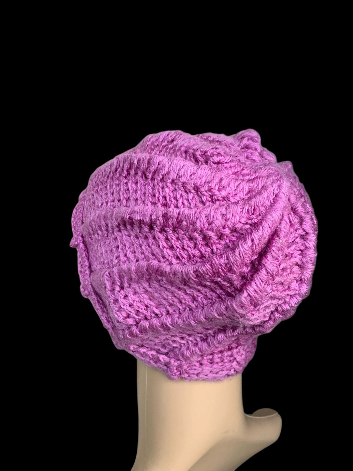 Japanese Brand × Kapital × Vintage Crochet Cable Beanies Hat Japanese Brand Handmade Size ONE SIZE - 2 Thumbnail