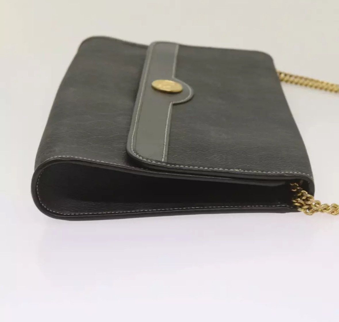 Christian Dior Monsieur × Dior × Vintage Christian Dior Vintage Honeycomb Canvas Chain Shoulder Bag Size ONE SIZE - 3 Thumbnail