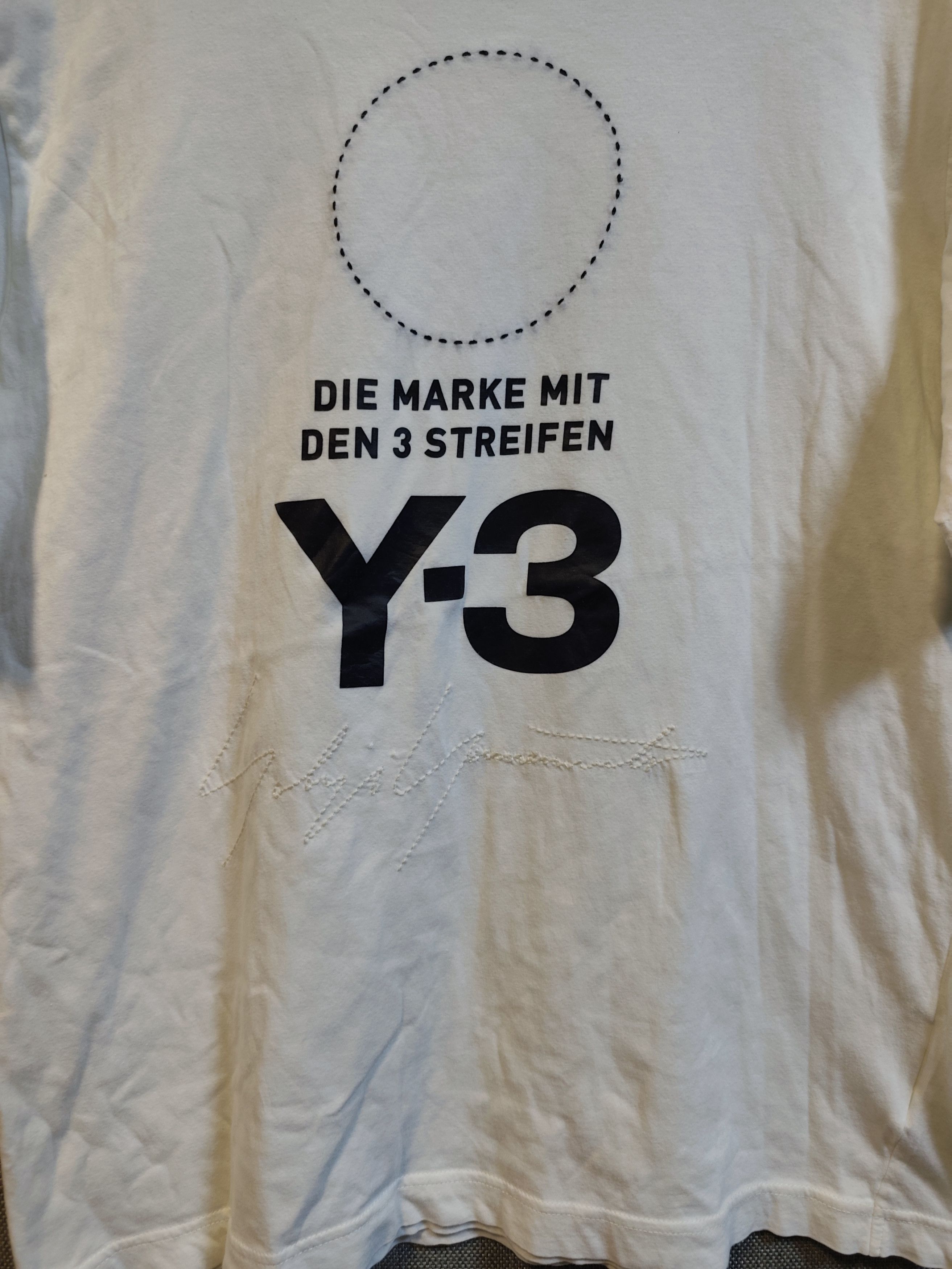 Adidas × Y-3 Adidas Y3 x Yohji Yamamoto Tees Size US M / EU 48-50 / 2 - 4 Thumbnail