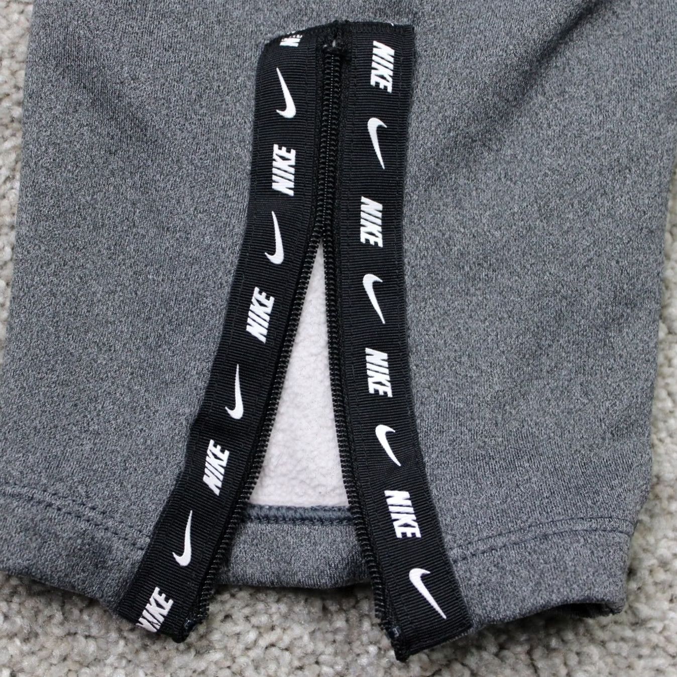 Nike Nike Pants Womens Medium Gray Therma Fleece Jogger Size 32" / US 10 / IT 46 - 7 Thumbnail