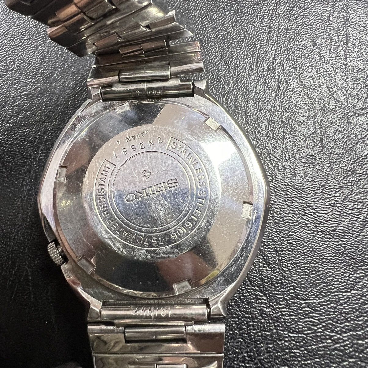 Seiko × Vintage JDM Seiko Advan 6106-7570 vintage 1972 watch turquoise gold Size ONE SIZE - 4 Thumbnail