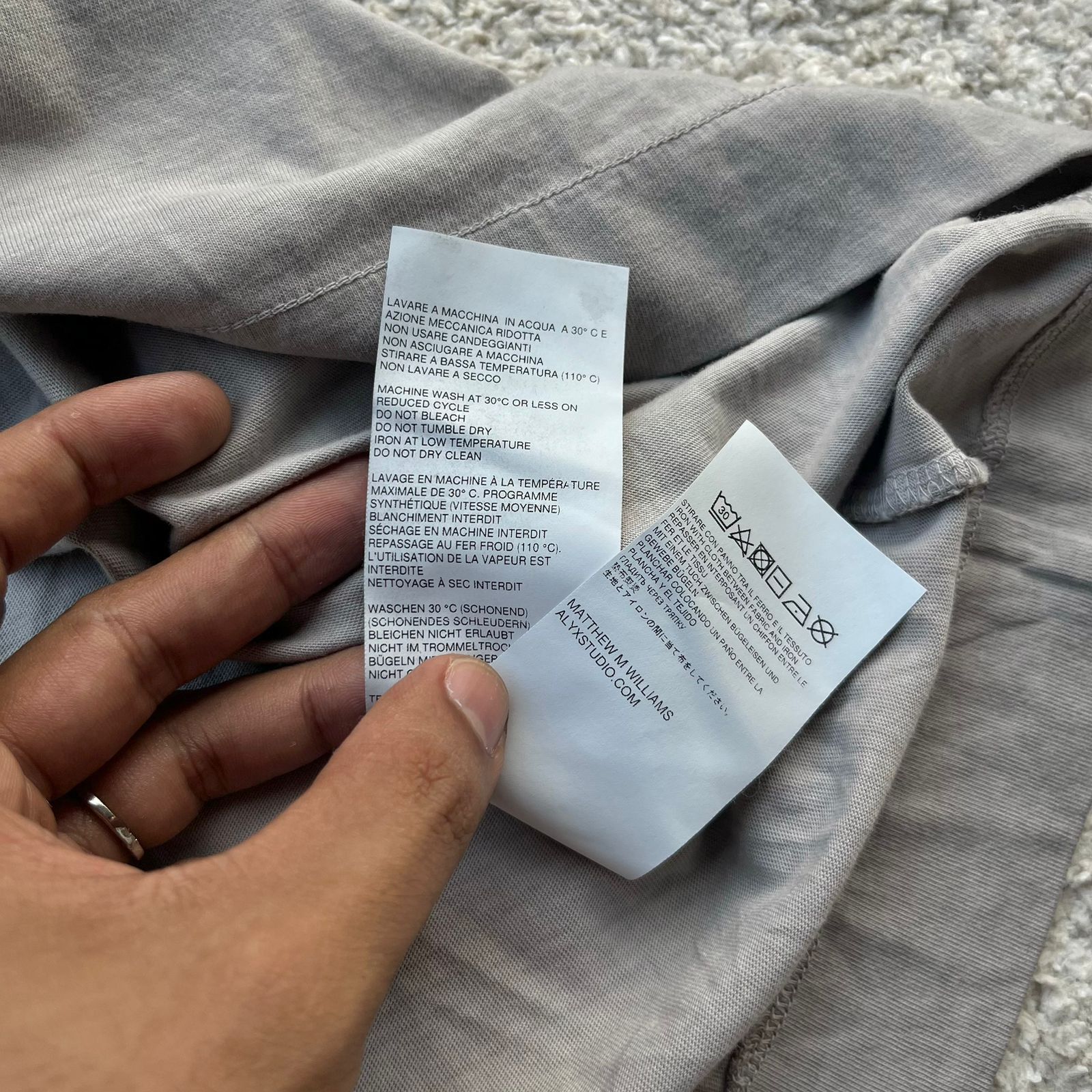 1017 ALYX 9SM 1017 ALYX 9SM Meaningful Connection tee Size US XL / EU 56 / 4 - 5 Thumbnail