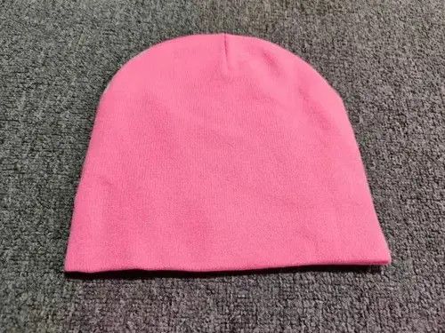 Other See My Dreams Clouds No Cuff Knit Beanie Hat Pink Size ONE SIZE - 2 Thumbnail