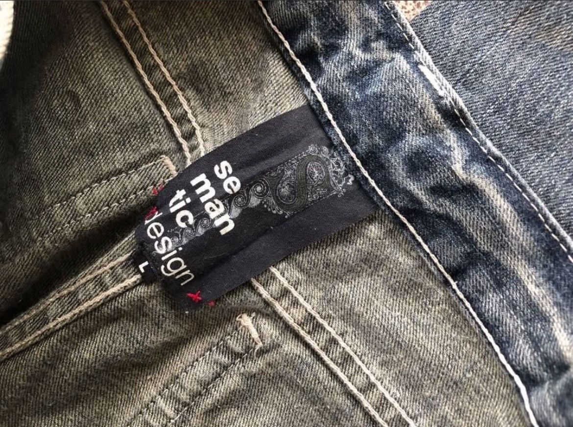 If Six Was Nine × Seditionaries × semanticdesign Semantic Design Faded Denim Pants Size US 32 / EU 48 - 9 Thumbnail