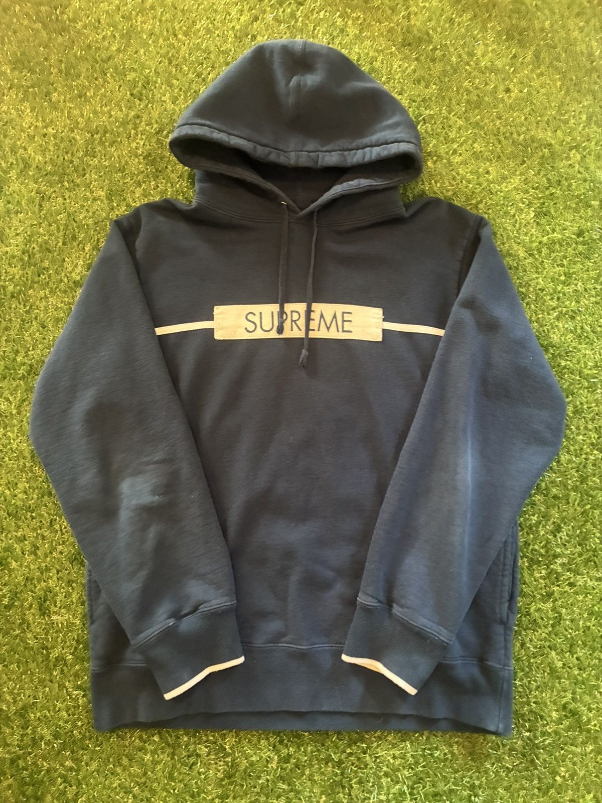 Supreme Supreme Wu-Tang Clan Hooded Sweatshirt Navy XL | Grailed