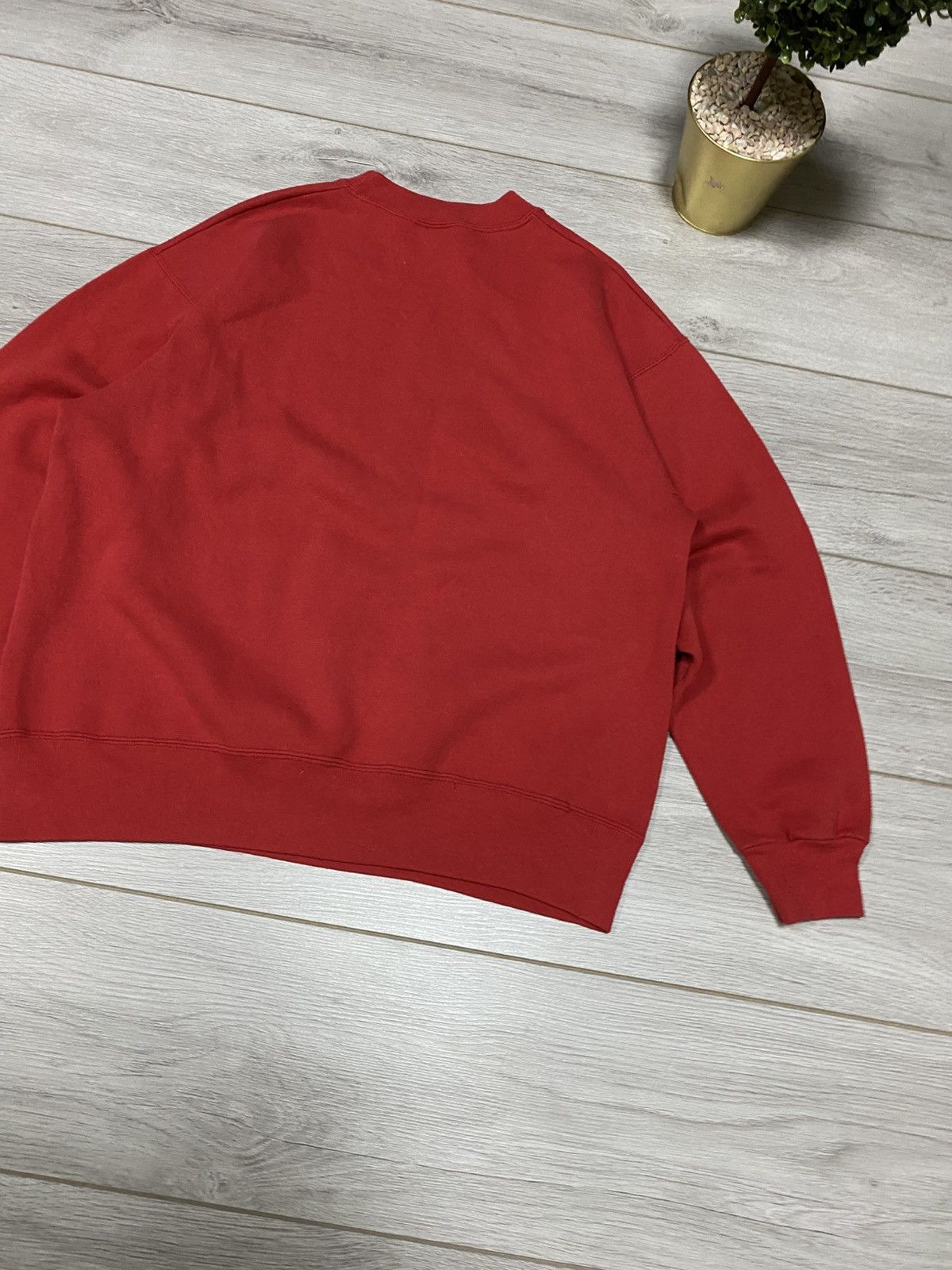 NBA NBA Hanes USA Chicago Bulls Sweatshirt Red big logo Size US L / EU 52-54 / 3 - 8 Thumbnail