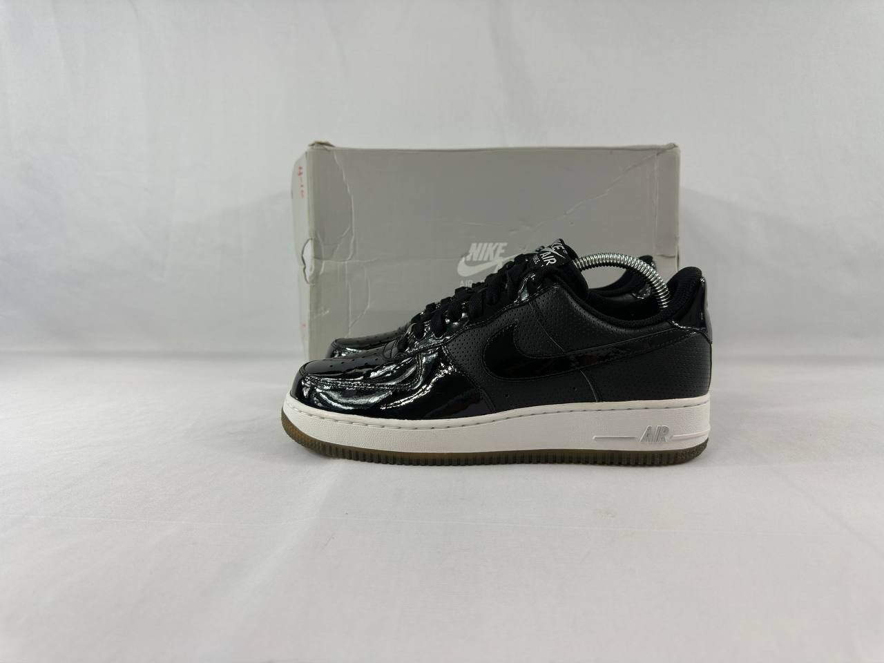 Nike Nike Air Force 1 '07 'Black Silver' 2010 Size US 7.5 / EU 40-41 - 8 Thumbnail