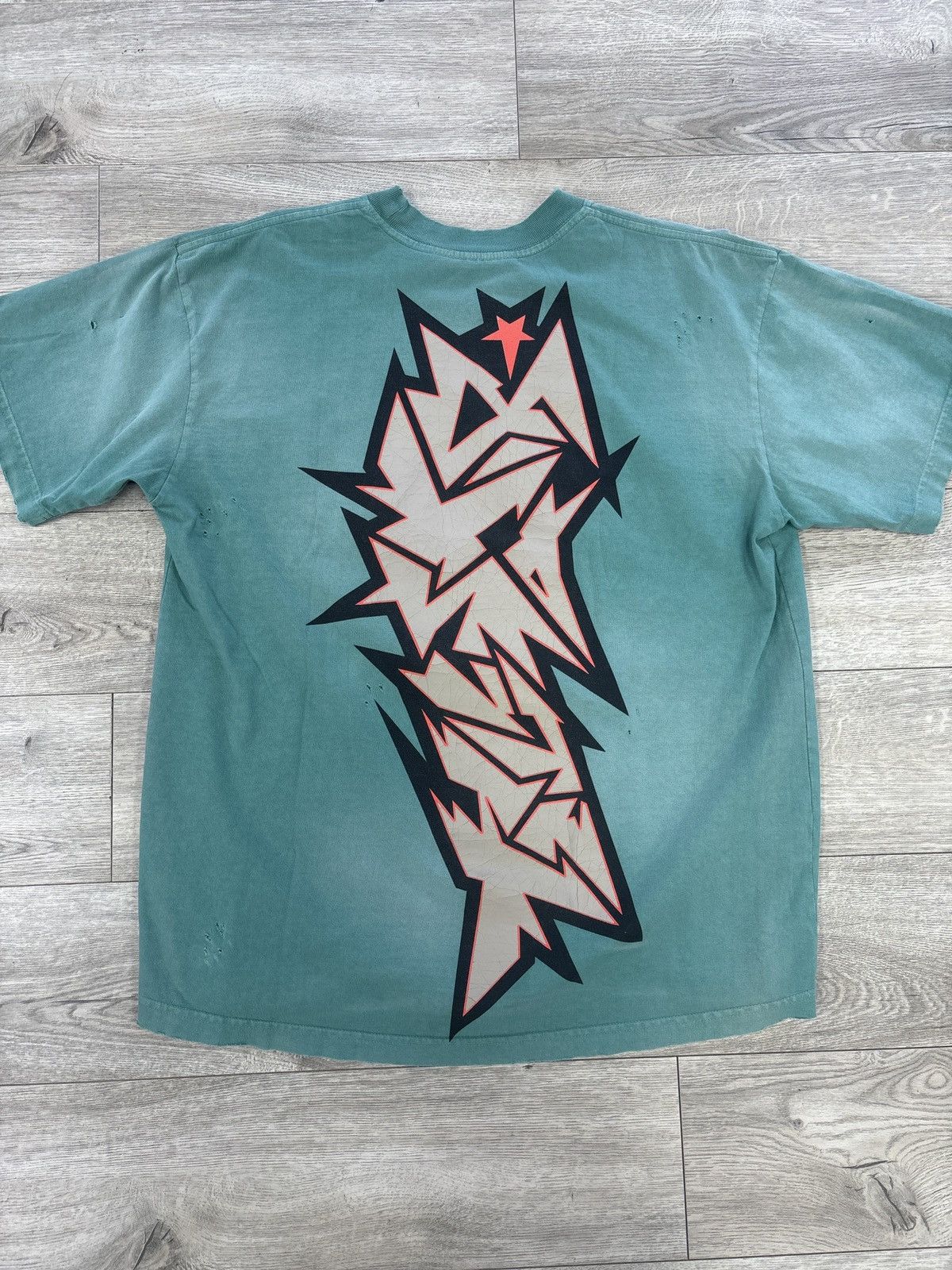 HELLSTAR Hellstar Crack Print Green Size US L / EU 52-54 / 3 - 7 Thumbnail