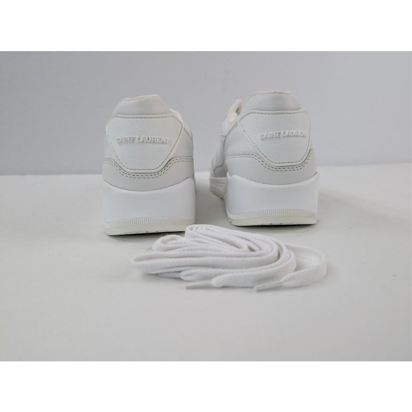 Saint Laurent Paris o1rshd1 Bump Low-Top Sneakers in Blanc Optique / Bianco Size US 13 / EU 46 - 12 Thumbnail