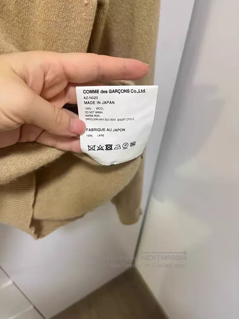 Comme des Garcons Comme Des Garcons Black Heart Knit Cardigan Size M / US 6-8 / IT 42-44 - 5 Thumbnail