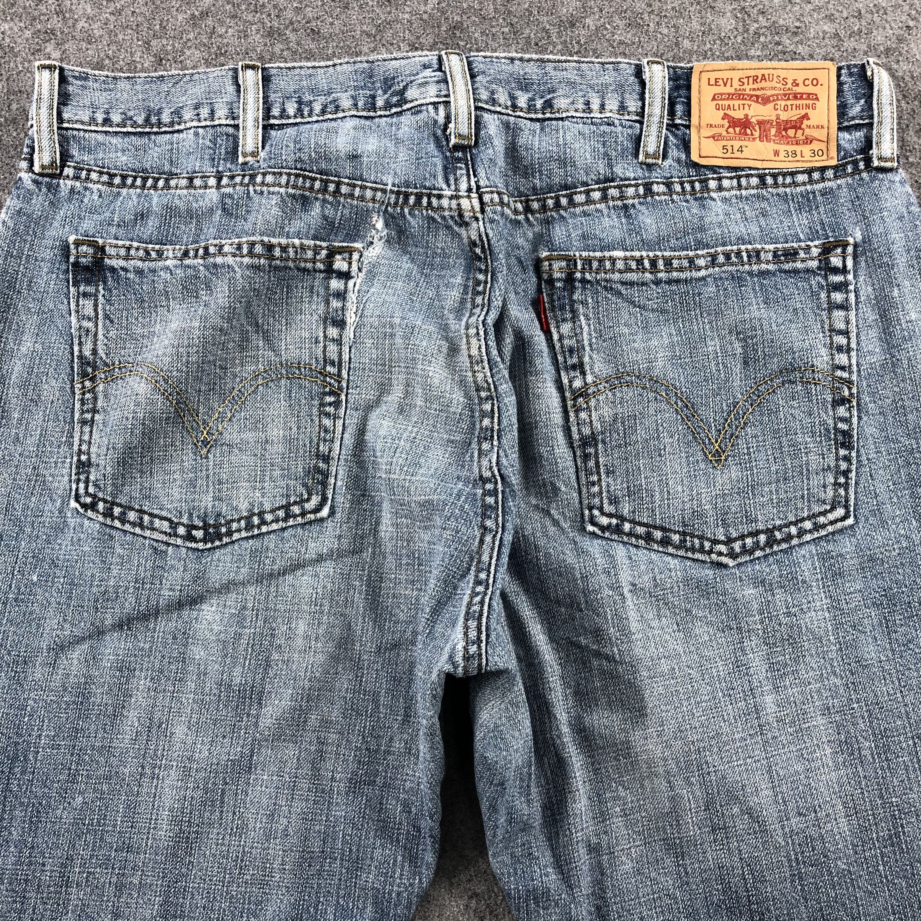Levi's × Vintage Vintage Blue Wash Levis 514 Jeans-JM1892 Size US 39 - 5 Thumbnail