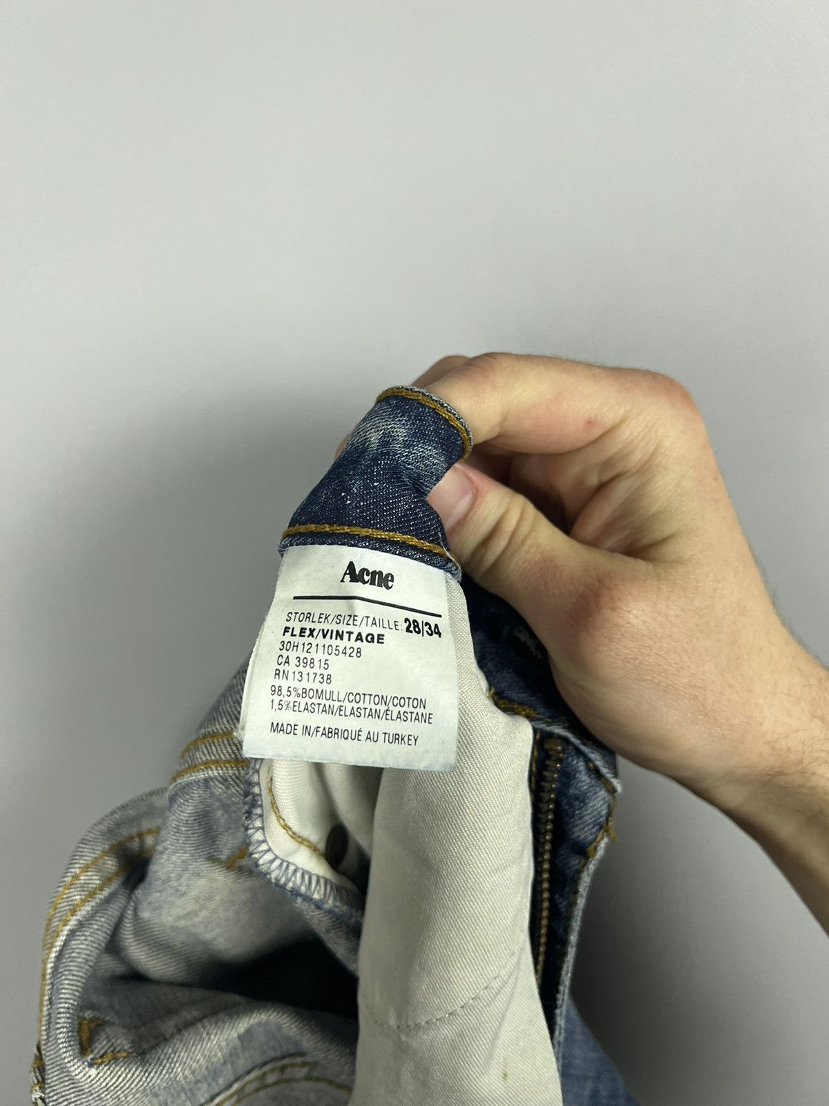 Acne Studios W28 Acne Studios Size 28" / US 6 / IT 42 - 7 Thumbnail