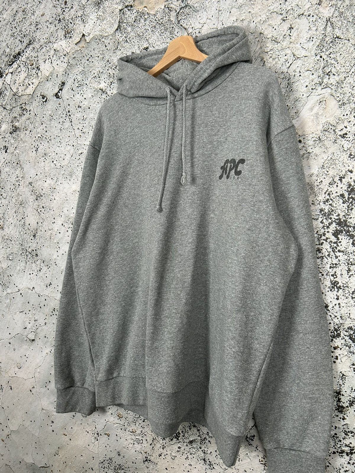 A.P.C. A.P.C. U.S. Hoodie Sweatshirt Streetwear Hype Rare Vintage Size US XXL / EU 58 / 5 - 2 Thumbnail