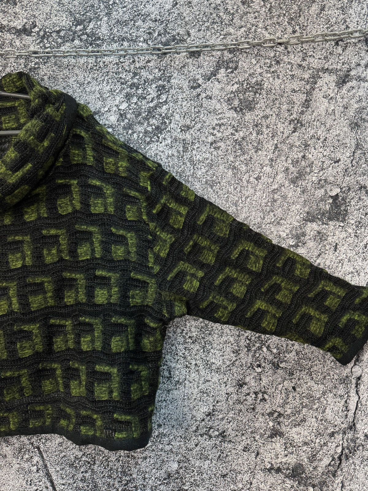 Other Niederberger Wool Sweater Geometric Pattern Cowl Neck Size M Size ONE SIZE - 7 Thumbnail